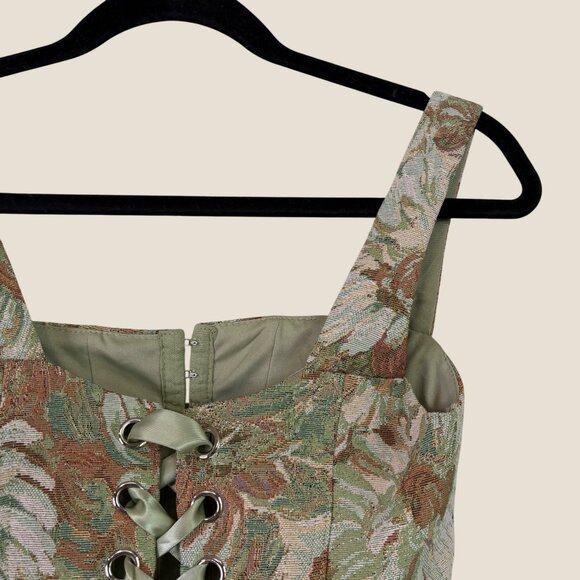 NWT Two Corset Tops Bundle Fashion Nova and Kendall & Kylie Tie Backs Size S - Picture 11 of 16